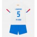 Barcelona Inigo Martinez #5 Babykleding Uitshirt Kinderen 2023-24 Korte Mouwen (+ korte broeken)